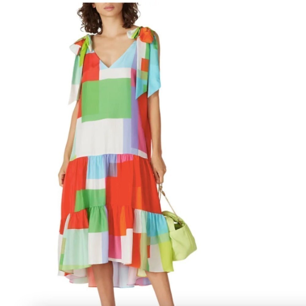 Tanya Taylor Multicolor Donatella Dress sz XS